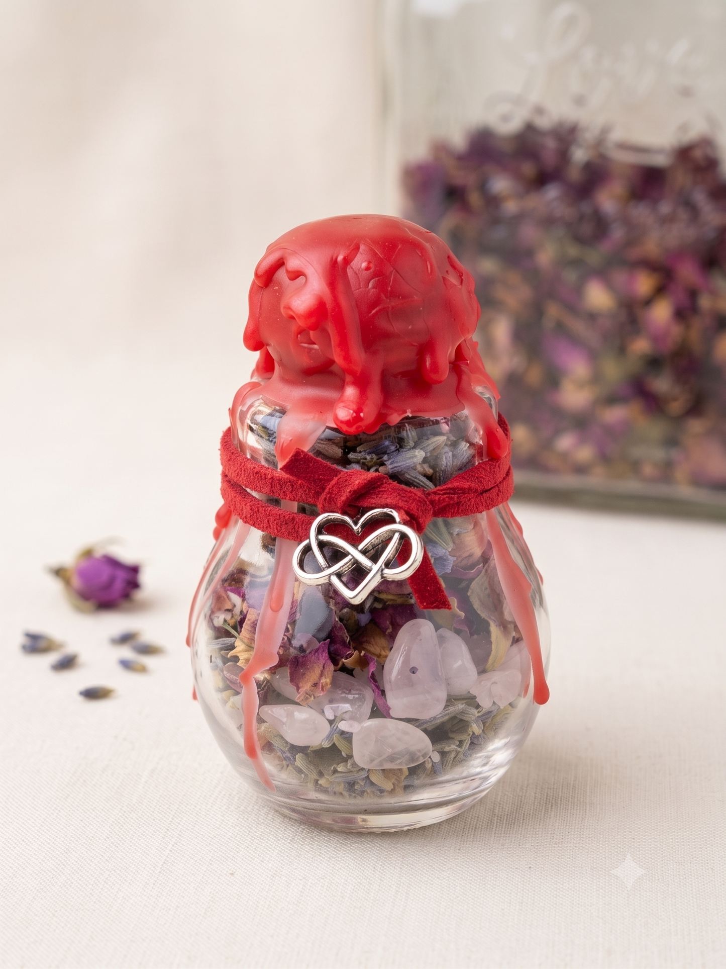 Love & Protection Shield Handcrafted Spell Jar